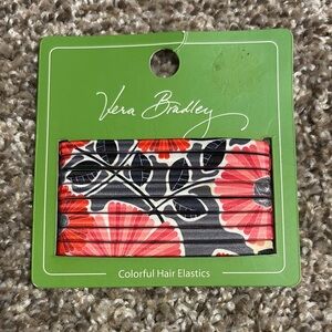 Vera Bradley Red and Black Hair Accessories